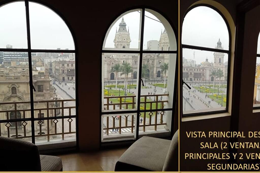 Apartamento Frente Al Palacio Gobierno Apartment Lima Luaran gambar